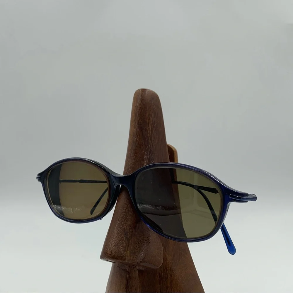 Vintage Safilo Blue Oval Sunglasses Frames